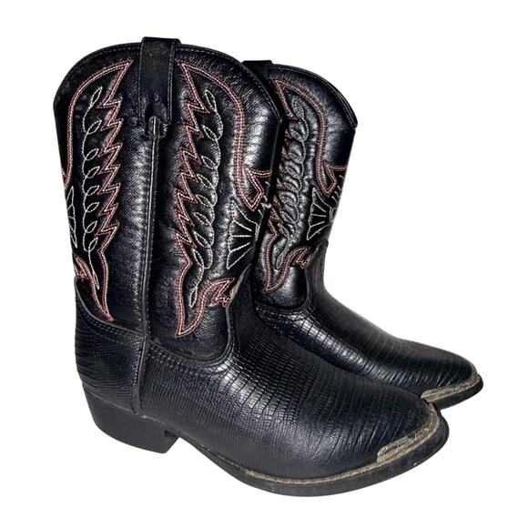 DURANGO classic western alligator skin style cowboy boots 3 - Picture 1 of 4